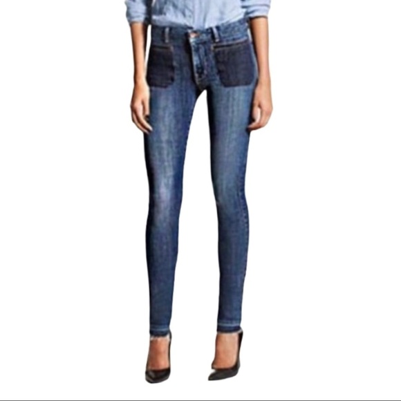 Genetic Denim Denim - ❤️NWT❤️GENETIC BARDOT WELT POCKET SKINNY JEANS